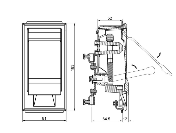1.Outdoor plane lock for MS888 series.png