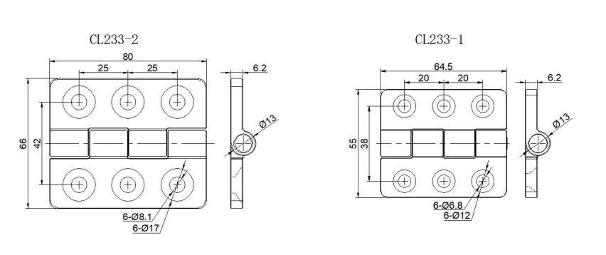 Popular Industrial Hinges of CL233.png