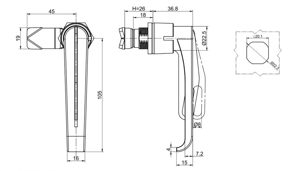 Electrical Panel Handle Lock of MS325.jpg